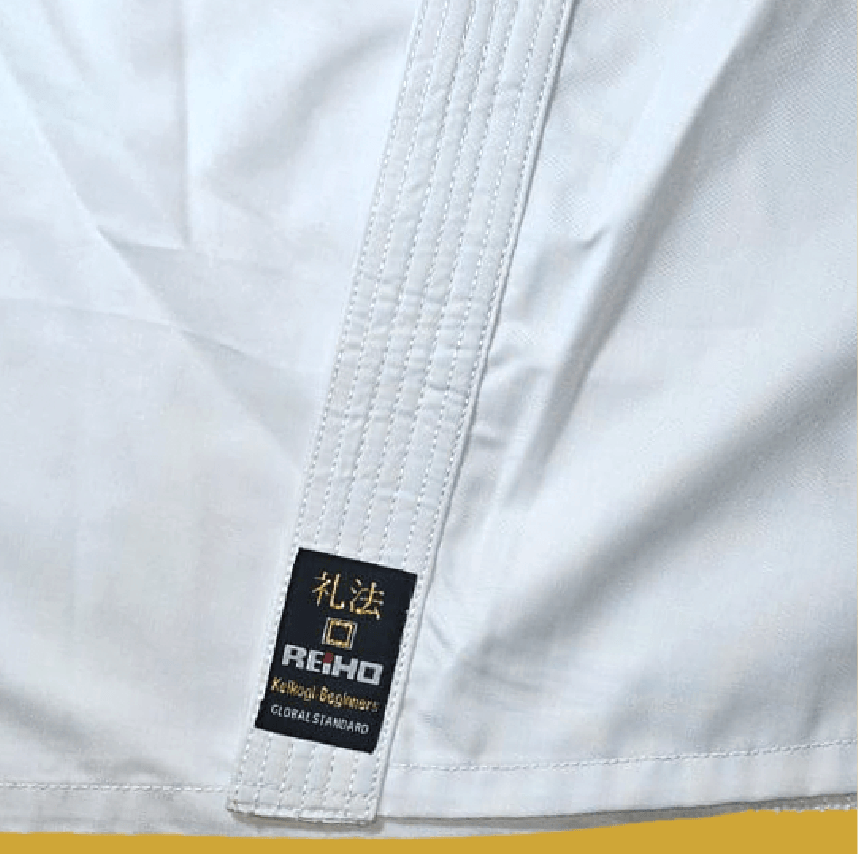 REiHO Keikogi - Collar and Stitching Detail